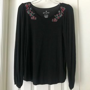 American Eagle Soft & Sexy Floral Long Sleeve